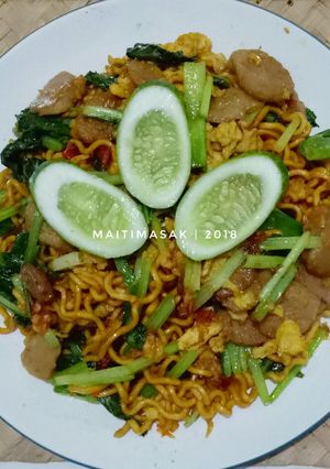 Foto resep Mie Tektek Goreng Pedas