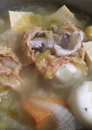 酸菜白肉鍋 的食譜成品照片