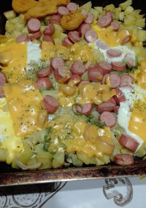 Una foto de Papas de cuarenta