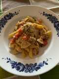 Pasta cipollotto e tonno