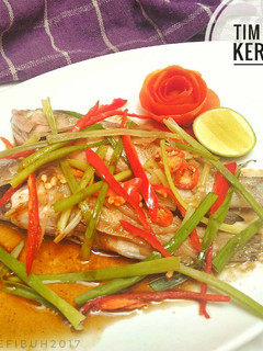 Foto resep Tim ikan kerapu ala hongkong