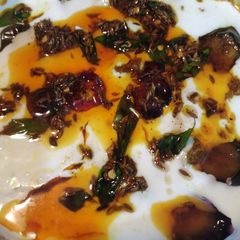 A picture of Dahi wale baingan.