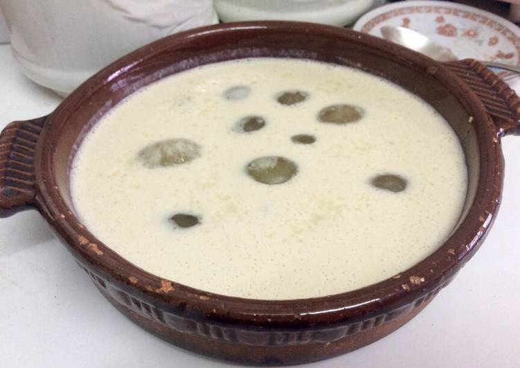 Ajoblanco con uvas 🍇