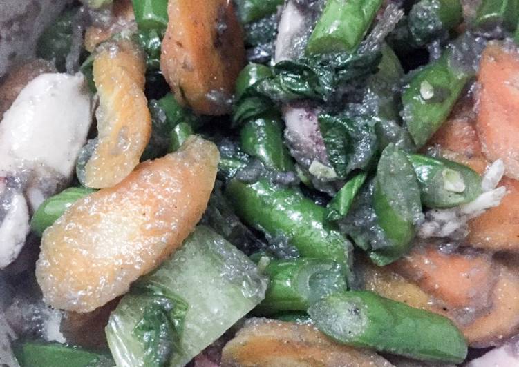 Resep Capcay cumi asin yang Bikin Ngiler