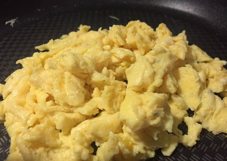 Easiest Way to Prepare Super Quick Homemade Scrambled Eggs