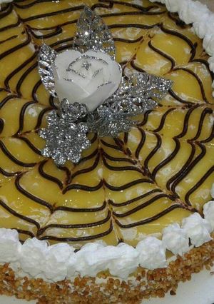 صورة لوصفة 🎂 كعكة عيد الميلاد 🍰 بكريمة الليمون 🎂