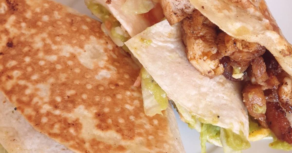 30 recetas muy ricas de wraps de pollo fritas compartidas por cocineros