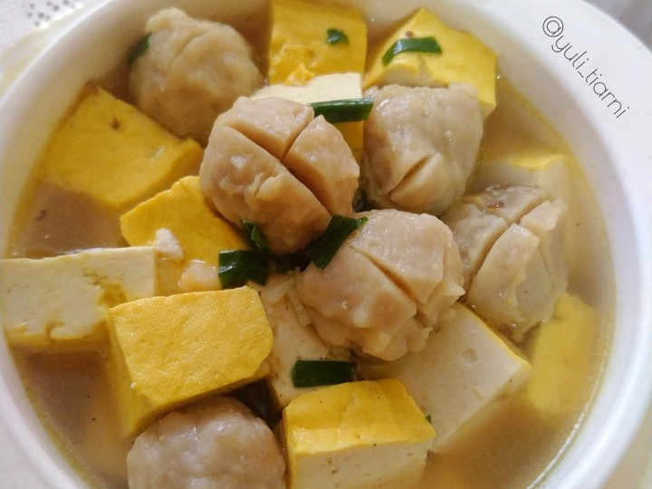 Resep Sup Tahu Bakso, Menggugah Selera