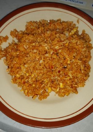 Foto resep Nasi goreng terasi pedas gurih