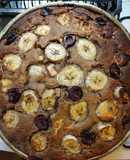 Torta de banana súper dulce y húmeda sin azúcar