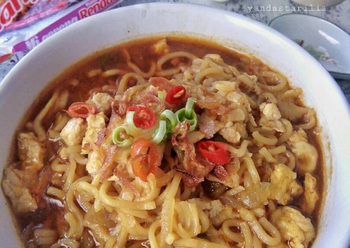 Mie Dok-dok ala Burjo Jogja