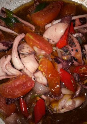 Foto resep Cumi tumis sederhana