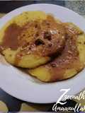 Custard Pancakes with Chocolate Sprinklers