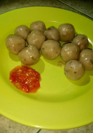 Foto resep Cilok Galau Isi Ayam, Sosis, Cabai