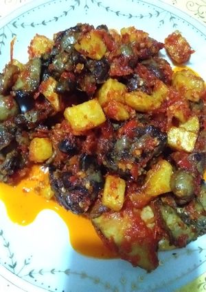 Foto resep Ati ampela goreng balado