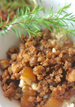 影音示範 古早味家傳肉燥 萬用肉燥 肉燥飯 滷肉飯 的食譜成品照片