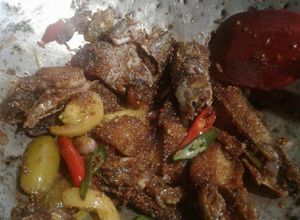 Foto resep Oseng iwak samu pakasam haruan
