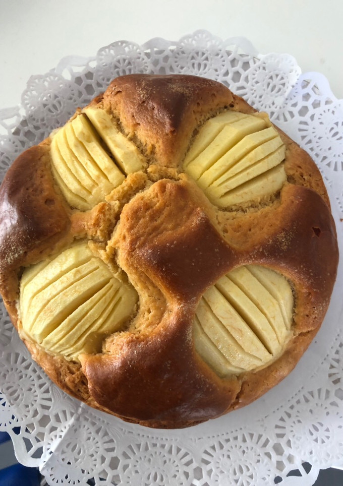 Una foto de Bizcocho de manzana SIN AZUCAR