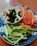 Hummus de garbanzo