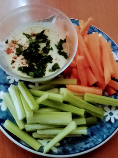 Una foto de Hummus de garbanzo