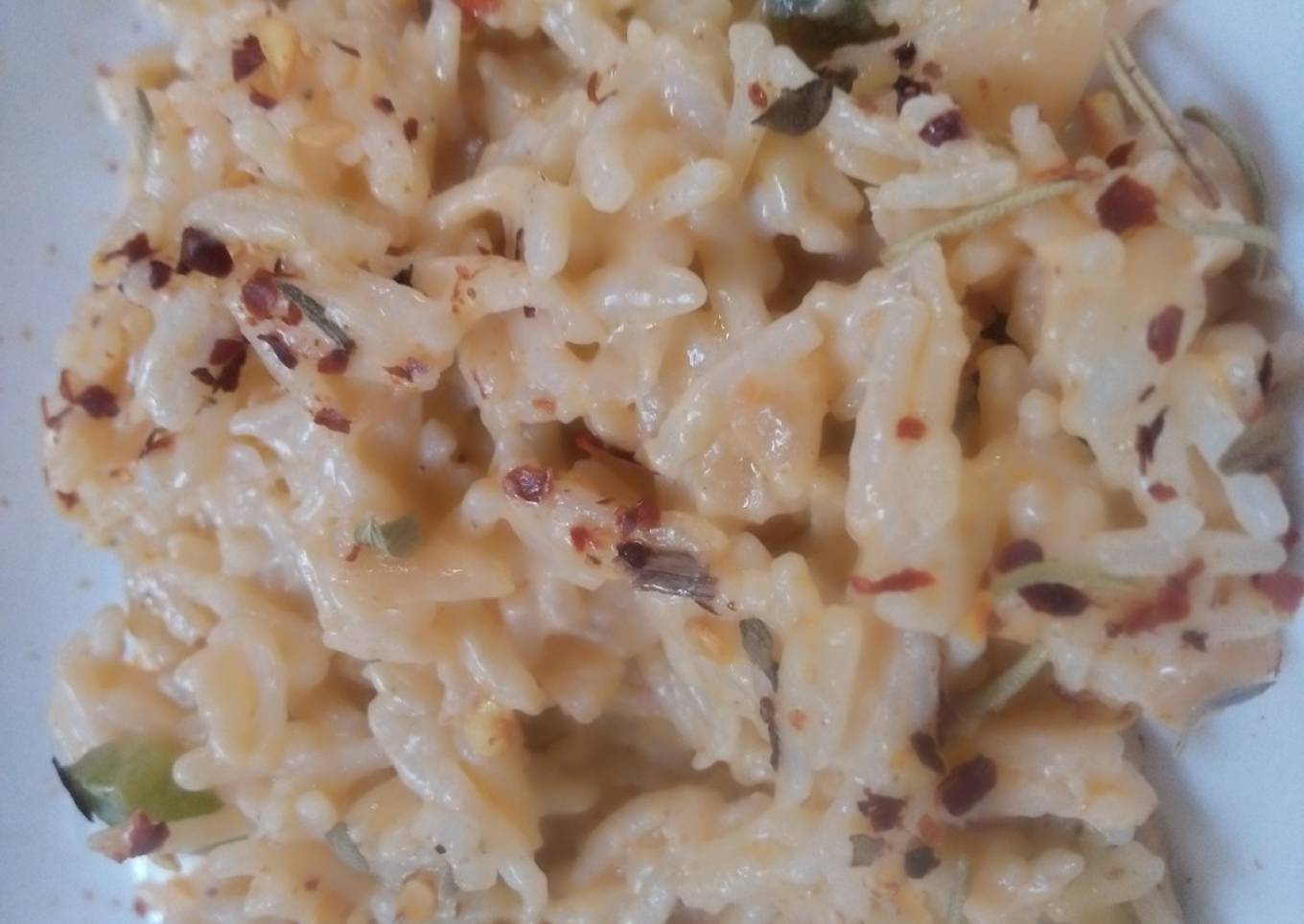 Creamy cheesy Rice