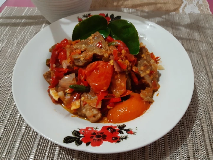 Langkah Mudah untuk Menyiapkan Resep Sapi Balado Extra Pedas Non MSG yang Bisa Manjain Lidah