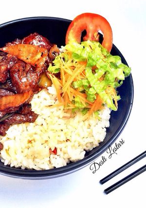 Foto resep Beef teriyaki blackpapper