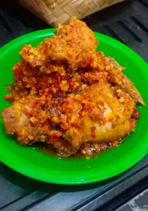 Foto resep Ayam pedas