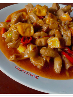 Foto resep Sosis & tahu asam manis