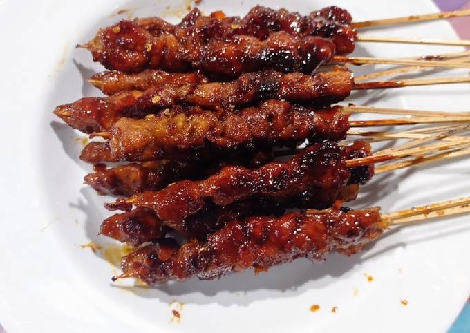 Resep Sate Ayam Sambal Saos Kecap Pedas Oleh Isfanti Cookpad