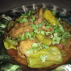 A picture of Shimla Mirch Chicken.