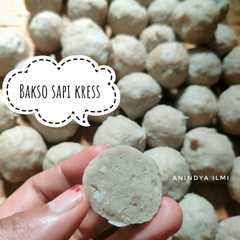 รูปของ Bakso sapi kress seperti yang di jual-jual