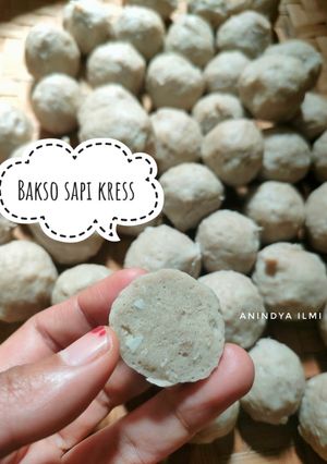 Foto resep Bakso sapi kress seperti yang di jual-jual