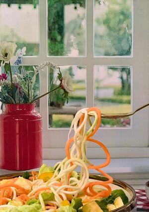 Foto resep Salad sayur organik lemon sauce