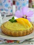 Mini orange pie con masa integral de coco y naranja🍊