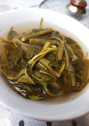 Foto resep Sayur asem kangkung kacang panjang