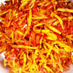 A picture of Crispy potatoes.