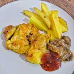 Steak Ayam Juicy Saus Mushroom রেসিপির প্রধান ছবি