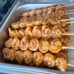 A picture of Shrimp Skewers Recipe (No Grill).