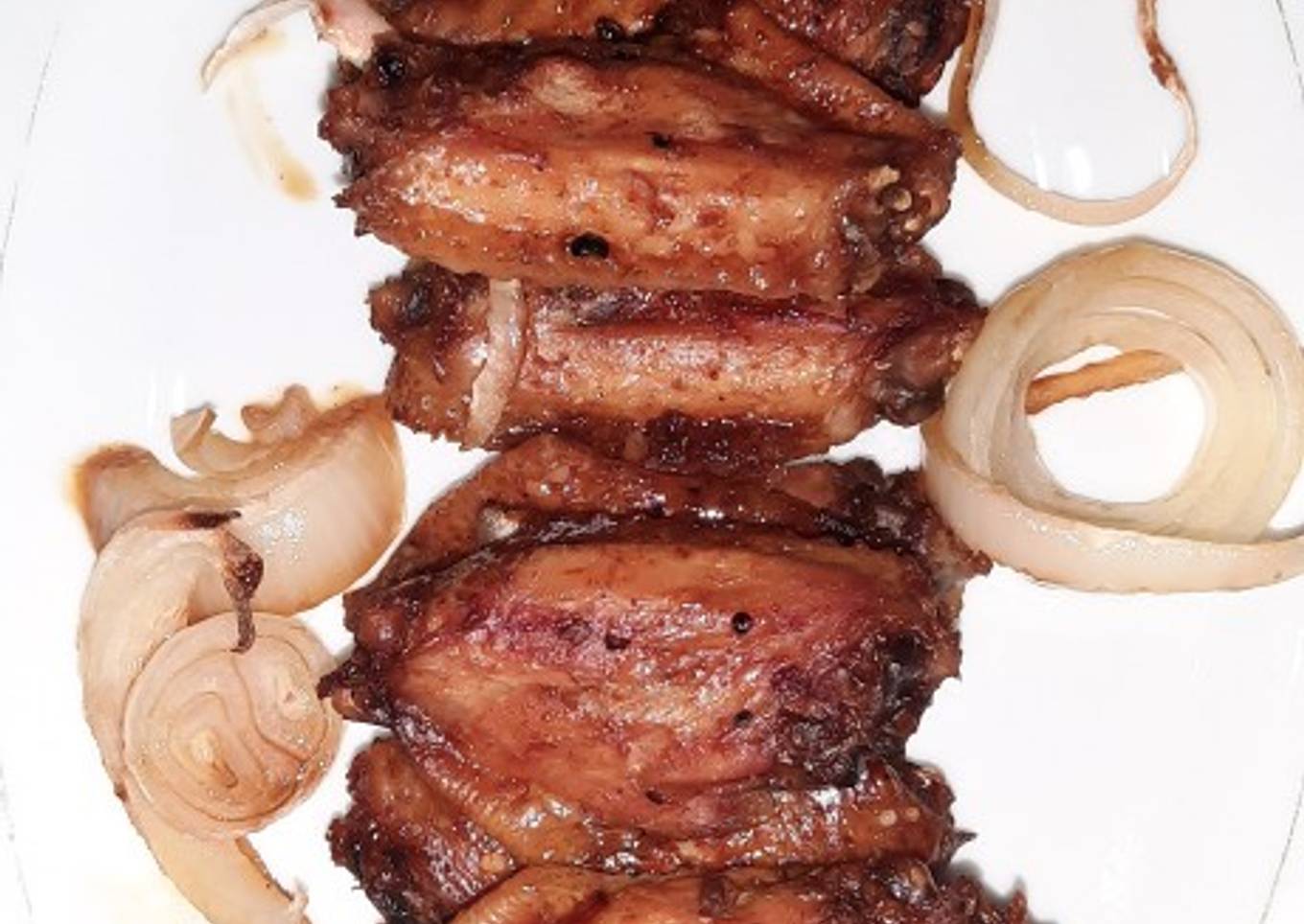 Ayam panggang saos lada itam