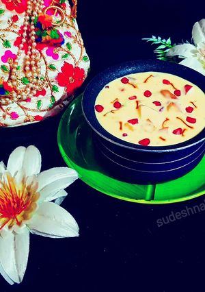 A picture of Fruit & nuts Custard.