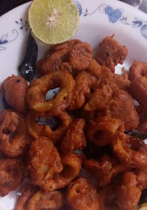 A picture of Crispy squid fry.