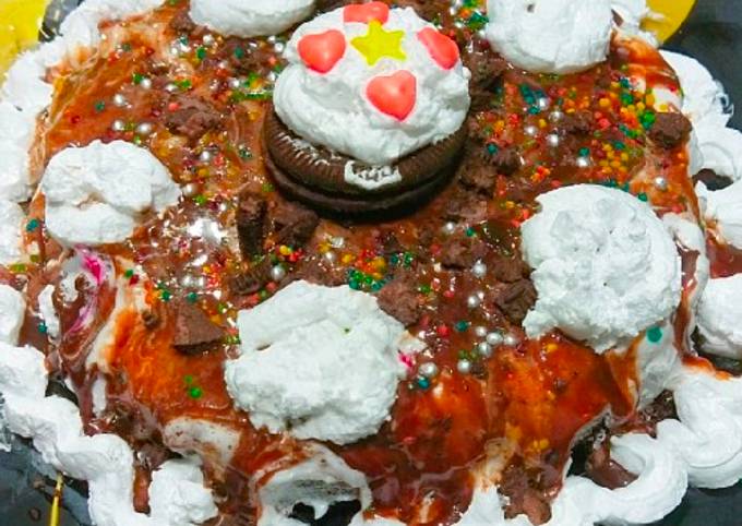 Recipe of Quick Oreo Chocolate Cake