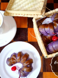 Foto resep Killer Toast Hokaido Milk Taro