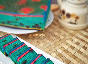 Gambar Kek Lapis Mint Cheese