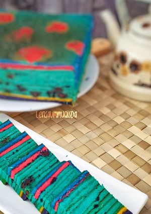 Gambar Kek Lapis Mint Cheese