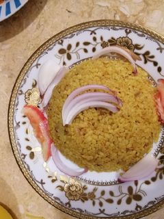 صورة لوصفة برغل بالطماطم
