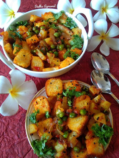 तड़का ब्रेड स्नैक्स (Tadka Bread snacks recipe in Hindi) रेसिपी मुख्य फोटो