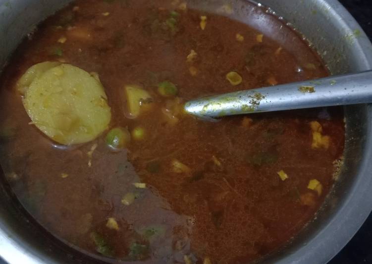 Recipe of Favorite Matar Aloo ki Sabji