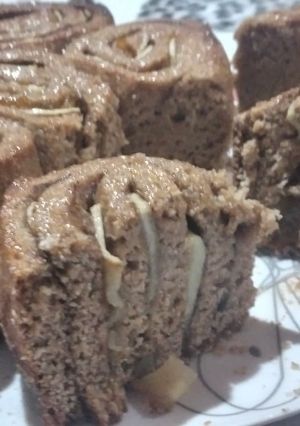 Una foto de Torta de los 80 golpes de harina integral